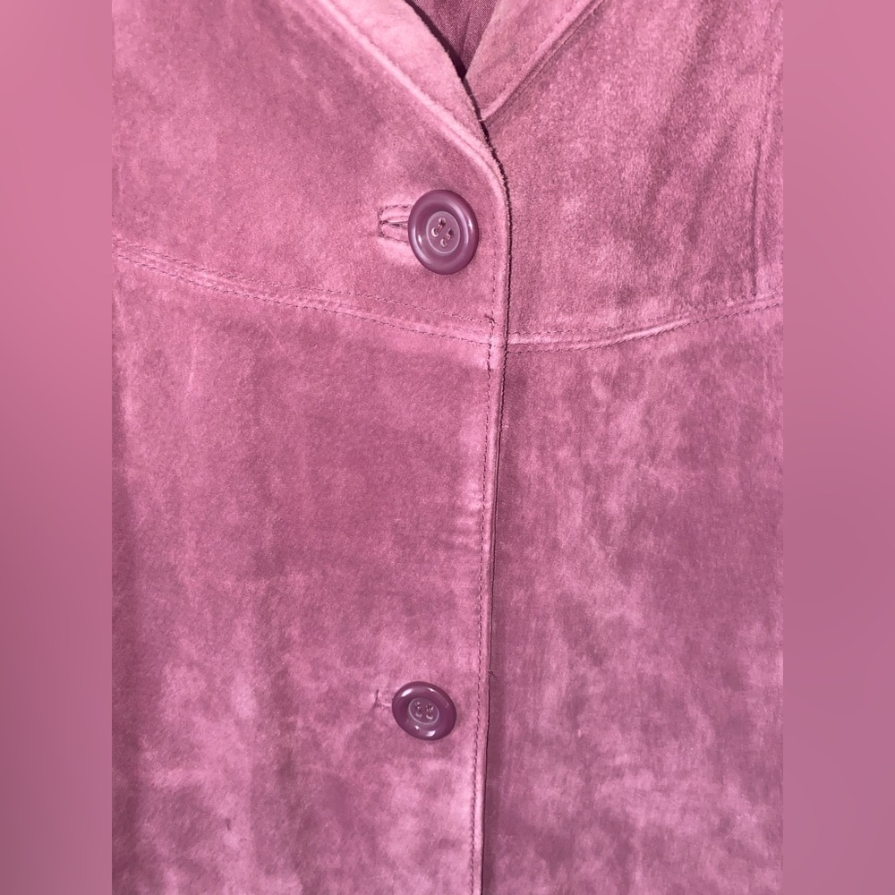 Vintage Jessica Holbrook Washable Suede Jacket - Picture 5 of 7